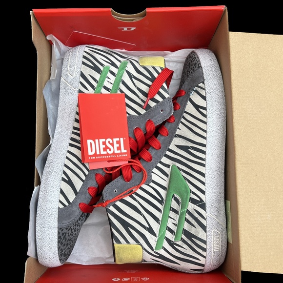 Diesel Mens High Tops Sneakers - Picture 6 of 6